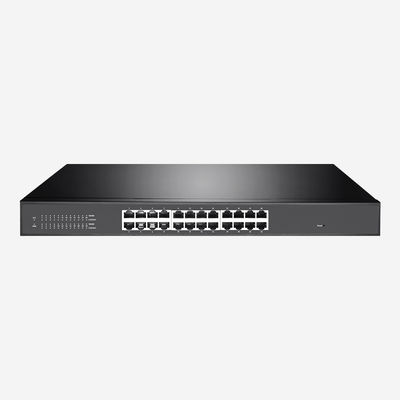 24 RJ45 Gigabit Smart Switch Desktop IEEE 802.3x Flow Control