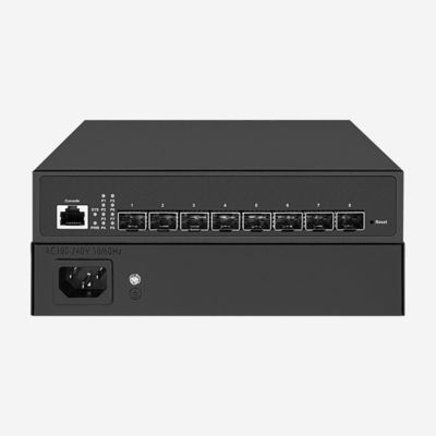 8 SFP+ 10GB Ethernet-Switch mit Rack Mount und 160Gbps Schaltkapazität für Leistung und Effizienz